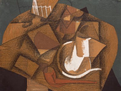 Cup and Pipe by Juan Gris